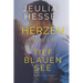 Herzen in der Tief Blauen See
