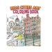 kids cities art coloring book: A Coloring Book of Amazing Real cities for adults kids teens and women