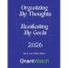 Organizing My Thoughts Manifesting My Goals 2026: Black-and-White Edition
