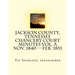 Jackson County, Tennessee Chancery Court Minutes Vol. A Nov. 1840 -- Feb. 1851