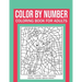 Color By Number Coloring Book For Adults: Stress Relieving And Relaxing Designs!