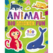 Animal Big Sticker Fun: Over 100 Pages of Coloring and Activities!