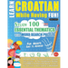 Learn Croatian While Having Fun! - For Adults: Easy to Advanced - Study 100 Essential Thematics with Word Search Puzzles - Vol.1
