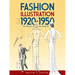 Fashion Illustration 1920-1950: Techniques and Examples
