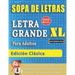 SOPA DE LETRAS CON LETRA GRANDE PARA ADULTOS EDICIÓN CLÁSICA - Crucigramas Delta - Los Rompecabezas más Grandes del Mercado Para Adultos y Mayores - B