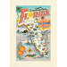 Vintage Lined Notebook Greetings from Florida, Map