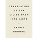 Translation of the Lilies Back Into Lists
