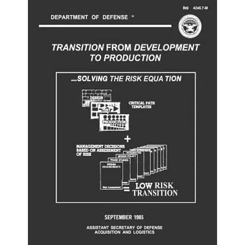 Transition From Development to Production: Solving the Risk Equation
