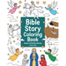 Bible Story Coloring Book: Classic Christian Stories for Kids