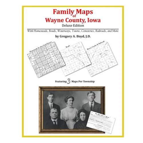 Family Maps of Wayne County, Iowa