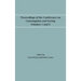 Proceedings of the Conference on Consumption and Saving, Volumes 1 and 2