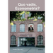 Quo vadis, Econometria?. Lehrstuhl, Seminar, Vision!