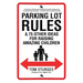 Parking Lot Rules & 75 Other Ideas for Raising Amazing Children