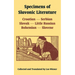 Specimens of Slavonic Literature: Croatian, Serbian, Slovak, Little Russian, Bohemian, Slovene