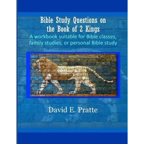 Bible Study Questions on the Book of 2 Kings: A workbook suitable for Bible classes, family studies, or personal Bible study