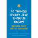 10 Things Every Jew Should Know Before They Go to College