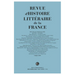 Revue d'Histoire Litteraire de la France 4-2022, 122e Annee, N4
