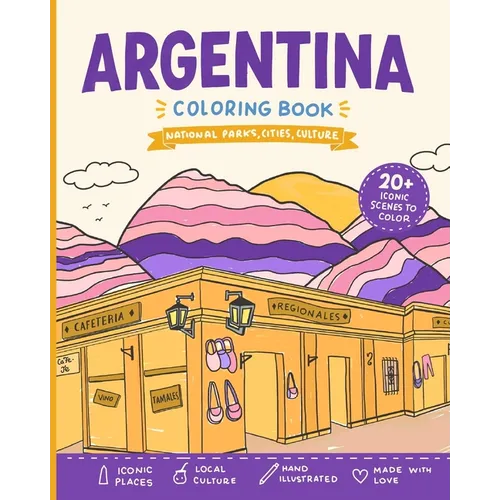 Argentina: Coloring book