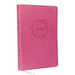 Kjv, Value Thinline Bible, Large Print, Leathersoft, Pink, Red Letter Edition, Comfort Print