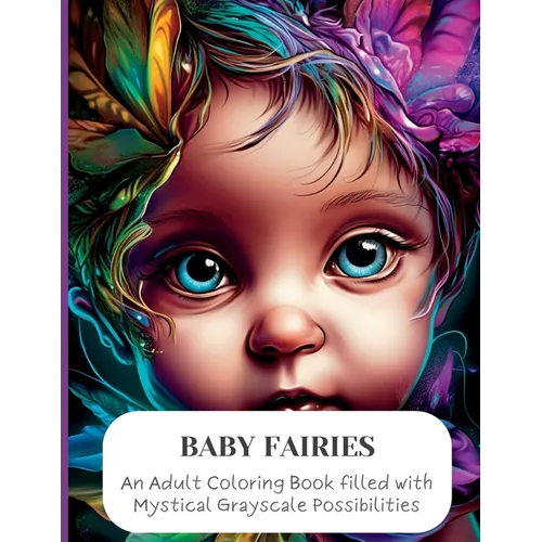 Baby Fairies: An Adult Coloring Book filled with Mystical Grayscale Possibilities