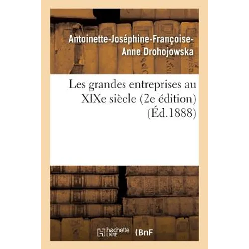 Les Grandes Entreprises Au XIXe Siècle 2e Édition
