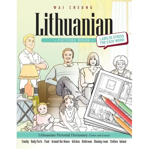 Lithuanian Picture Book: Lithuanian Pictorial Dictionary (Color and Learn)