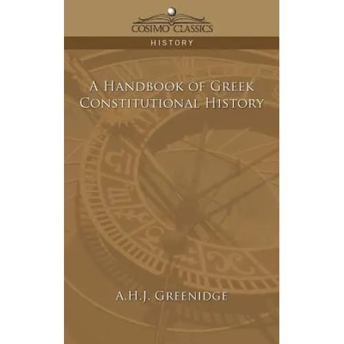 A Handbook of Greek Constitutional History