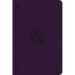 ESV Large Print Bible (Trutone, Lavender, Emblem Design)