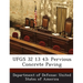 Ufgs 32 13 43: Pervious Concrete Paving