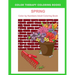 Spring Color By Numbers Adult Coloring Book: A Large Print and Easy Color by Number Adult Coloring Book of Spring Flowers, Birds, Butterflies, Bunnies