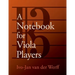 Notebook for Viola Players