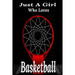 Just A Girl Who Loves Basketball: basketball coaching, basketball coloring book, basketball defense, basketball devotional