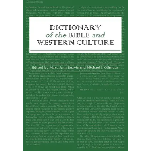 Dictionary of the Bible and Western Culture