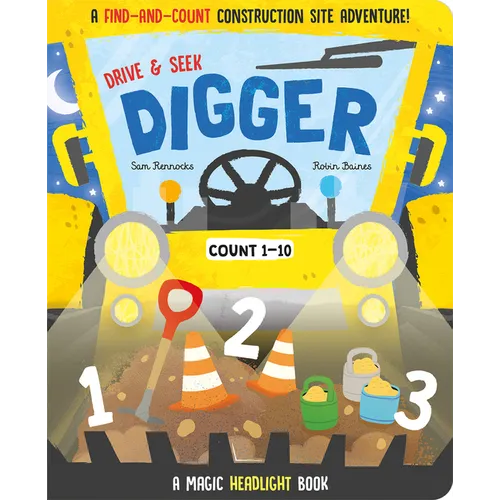 Drive & Seek Digger - A Magic Find & Count Adventure