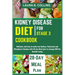 Kidney Disease Diet Cookbook for Stage 3: Delicious and Easy to make Low Sodium, Potassium and Phosphorus Recipes with 28-day Meal plan to manage CKD