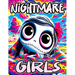Nightmare Girls: Relaxing Coloring Book for Nightmare Lovers Stress-Relieving Designs, Fantasy Illustrations and Mindful Patterns Inspi