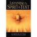 Listening to the Spirit in the Text