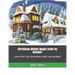 Christmas Winter Magic Color By Number: Large Print Color By Number Adult Coloring Book