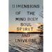 Dimensions of the Mind Body Soul Spirit and Universe