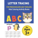 LETTER TRACING FOR PRESCHOOLERS AND TODDLERS Kids Coloring Acitivity Books: Handwriting Workbook for kids, Homeschool Preschool Learning Activities, A