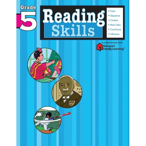 Reading Skills: Grade 5 (Flash Kids Harcourt Family Learning)