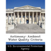 Antimony: Ambient Water Quality Criteria
