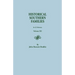 Historical Southern Families.in 23 Volumes. Volume XII