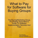What to Pay for Software for Buying Groups