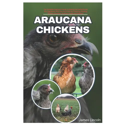 Araucana Chickens: The complete Beginner's Guide to Raising and Caring for the Blue Egg Breed, with Tips and Tricks for Choosing, Housing - Paperback