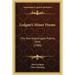 Lydgate's Minor Poems: The Two Nightingale Poems, 1446 (1900)