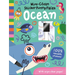 Wipe-Clean Sticker Funny Faces Ocean