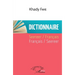 Dictionnaire Seereer / Français - Français / Seereer