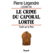Le Crime du caporal Lortie