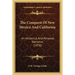 The Conquest Of New Mexico And California: An Historical And Personal Narrative (1878)
